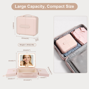 Sacs messagers pour femmes <span class=keywords><strong>OBOX</strong></span>, sac cosmétique de luxe, design pour les maquilleuses indépendantes, essentiels de voyage - Product Image 5