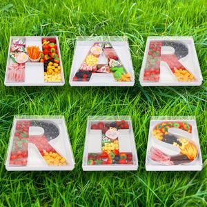 2026 Letras de Cartón Rellenables de 12 Pulgadas con la Palabra 'HARRIS' para Fiestas de Celebración de las Elecciones Presidenciales de EE. UU. y Charcutería - Product Image 2