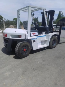 Montacargas <span class=keywords><strong>TCM</strong></span> FD <span class=keywords><strong>70</strong></span> Usado con Horquilla Larga en Venta - Product Image 3