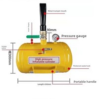 Réservoir d'air haute pression pour gonflage rapide des pneus, idéal pour la réparation d'urgence des pneus de camion et de voiture