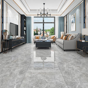 Carreaux de céramique vitrifiés en marbre blanc <span class=keywords><strong>Jazz</strong></span> 600x600 modernes entièrement vitrés, antidérapants, résistants à l'usure pour la maison, le salon et la chambre à coucher. - Product Image 4