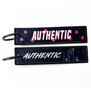 Personalized <b>Custom</b> Design Printing Fabric Gifts Keychains Sublimation Printed Keychain Woven Jet Tags Anime <b>Key</b> Tag - Product Image 4