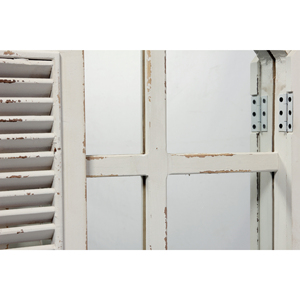 Gương Khung Gỗ Bán Chạy Gương <span class=keywords><strong>Shabby</strong></span> <span class=keywords><strong>Chic</strong></span> Cổ Điển Đau Khổ Màu Trắng Gương Cửa Sổ Trang Trí Nội Thất Cổ Điển Gương Ngang - Product Image 4