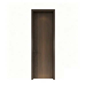 Fabricante de puertas de madera compuesta para interiores, puertas de WPC para dormitorios, puertas de madera para escuelas. - Product Image 1