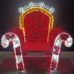 Boda al aire libre Centro comercial Atmósfera Animal de dibujos animados Decoración de Navidad Escultura LED gigante Arco <span class=keywords><strong>Guirnalda</strong></span> Linterna Luz de Navidad - Product Image 2