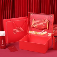 Boîte cadeau personnalisée créative à couvercle rabattable en carton gris pour parfum, huile essentielle, avec fermeture magnétique et doublure en éponge pour soins de la peau