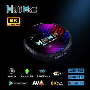 Prix de gros H96 MAX X4 New Android 11.0 Tv Box H96 MAX X4 Amlogic S905X4 Quad Core Dual WiFi Media Player 8K Set Top Box - Product Image 4