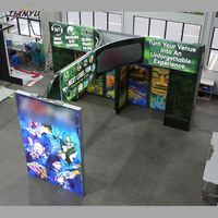 Stand d'exposition TIANYU Premium 20x20 pieds, matériel d'affichage sur mesure offrant une innovation durable en matière d'affichage