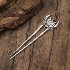 Épingle à <span class=keywords><strong>cheveux</strong></span> en U rétro Viking Lotus, bâtonnet à <span class=keywords><strong>cheveux</strong></span> pour femme, style scandinave norvégien, fourche à <span class=keywords><strong>cheveux</strong></span> gothique, bâtonnet de <span class=keywords><strong>cheveux</strong></span> - Product Image 1