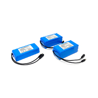Paket Baterai Lithium LiFePO4 6.4v 12v 12.8v 24v Isi Ulang, Daya Tahan 6000 Siklus, Kapasitas Dapat Disesuaikan (2-50Ah), Dilengkapi BMS, Garansi 1 Tahun