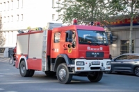 Pompe à haute pression de réservoir du camion de pompiers de l'eau 15T 5000L