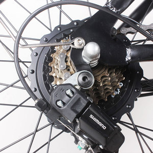 <span class=keywords><strong>Bicicleta</strong></span> Eléctrica Híbrida para Adultos, 350W, 48V, 13AH, con Neumáticos Gruesos, 7 Velocidades Shimano, Envío Directo desde Almacenes de la UE - Product Image 5