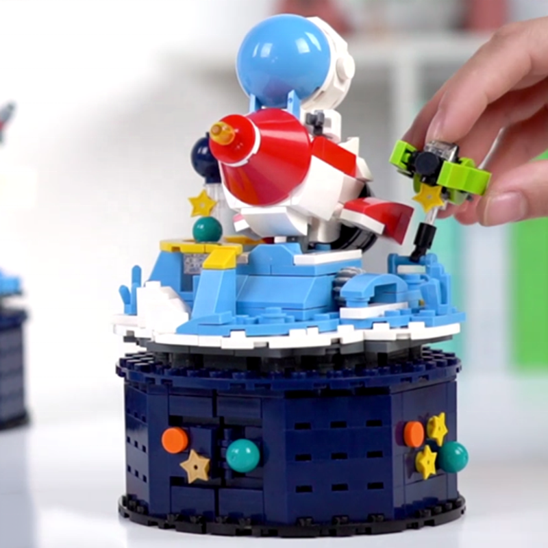 Игрушка астронавт DIY хрустальный шар музыкальные шкатулки с подсветкой