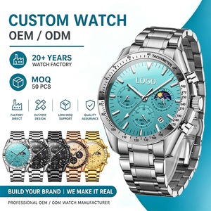 <span class=keywords><strong>Reloj</strong></span> de Pulsera para Hombre OEM 3618, Venta al por Mayor, Caja de Acero Inoxidable, Totalmente Negro, SKU Pilot, <span class=keywords><strong>Reloj</strong></span> Hombre, Garantía Comercial, MOQ 100, Multicolor - Product Image 1