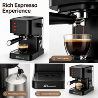 Máquina de Café Espresso Semiautomática Anbolife, Personalización OEM ODM para Uso Doméstico, de Oficina y Comercial