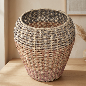 High Quality Best Selling Eco-friendly Gorgeous Multifunctional Round <b>Seagrass</b> <b>Basket</b> Open Weave From Hanoi Lavihex Co - Product Image 2