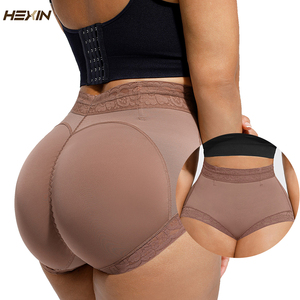 Hexin liền mạch Shapewear Quần lót thiết kế mới cao eo bụng kiểm soát quần short mông nâng lên hip Enhancer đồ lót thoáng khí - Product Image 1