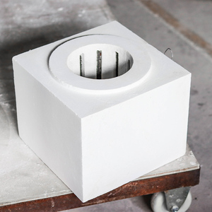 ห้องเผาเซรามิกไฟเบอร์แบบกำหนดเองสำหรับเบ้าหลอมทดสอบขนาดเล็ก - 1200 ℃   ทนต่ออุณหภูมิสูง - Product Image 1