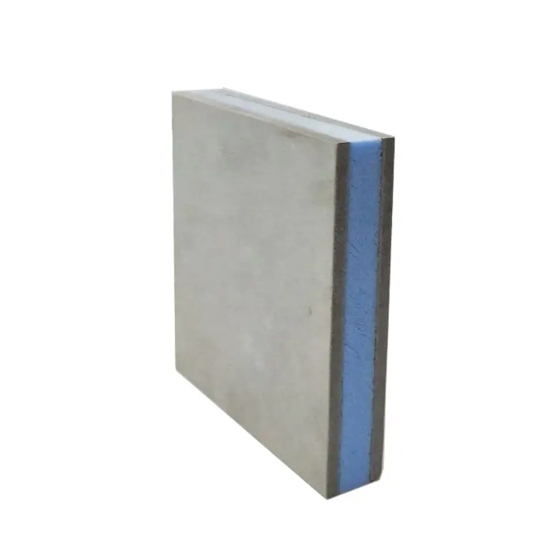 Panel de pared sándwich EPS y panel de cemento de fibra