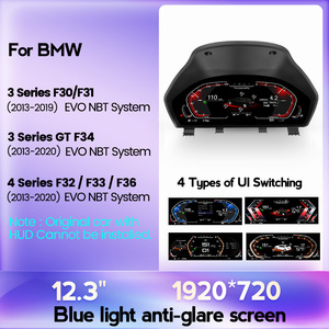 MEKEDE 12,3 "Linux Car LCD Dashboard <span class=keywords><strong>Display</strong></span> Panel para BMW F30 F31 F34 F32 F33 F36 Original Car Digital Cluster Instrument <span class=keywords><strong>Speed</strong></span> - Product Image 5