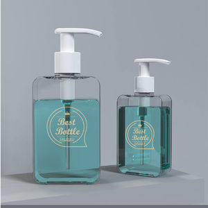 Dispensador de Jabón Líquido de Espuma Recargable, Cuadrado, Transparente, de Plástico PP, 200 ml, 300 ml, para Uso Doméstico, Hoteles, Diseño Moderno - Product Image 6