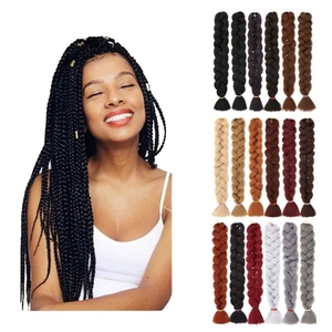Cheveux tressés ultra Yaki de qualité supérieure pour l'Afrique, 82 pouces, 165 g, nouvel emballage, très appréciés, vente en gros - Product Image 2