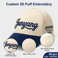 Casquette de baseball unisexe structurée à 5 panneaux avec logo personnalisé, en coton, bicolore, visière pré-courbée, pour équipe sportive, activités de plein air