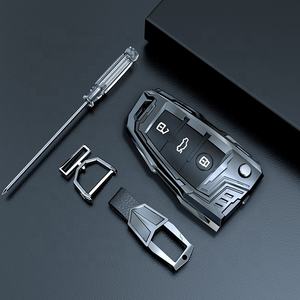 <span class=keywords><strong>Coque</strong></span> de protection de voiture en alliage de zinc, 1 pièce, étui souple, décoration de voiture pour Audi A1, A3, A4, A5, Q7, S3, A6, <span class=keywords><strong>C5</strong></span>, C6 - Product Image 6