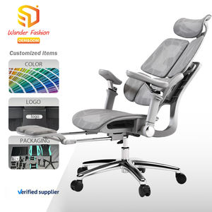 Chaise de <span class=keywords><strong>bureau</strong></span> ergonomique <span class=keywords><strong>en</strong></span> tissu noir de luxe avec massage, dossier haut, pivotante, siège de direction, accoudoirs rabattables, poste de travail <span class=keywords><strong>en</strong></span> maille, chaise plus grande - Product Image 6