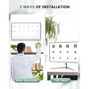 Probador de Agudeza <span class=keywords><strong>Visual</strong></span> LCD HD de 21.5 Pulgadas con Control Remoto - Examen de Visión y Oftalmológico - Product Image 5