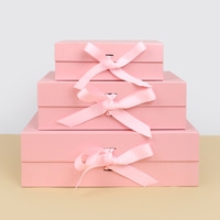 Scatola Regalo Magnetica Pieghevole in Cartone Rigido da 2mm con Nastro, Personalizzabile, Scatole in Carta Opaca Rivestita, Produzione a Basso MOQ