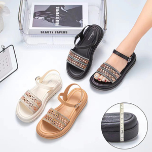 Nuevas <span class=keywords><strong>Sandalias</strong></span> planas de verano <span class=keywords><strong>para</strong></span> mujer, <span class=keywords><strong>sandalias</strong></span> brillantes <span class=keywords><strong>para</strong></span> mujer y mujer, zapatos de mujer joven 2024, <span class=keywords><strong>sandalias</strong></span> de verano - Product Image 6