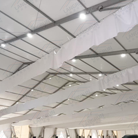 Carpas para Eventos para 300 Personas, Carpa Grande para Exteriores, Exposiciones, Estructura de Aluminio de Lujo
