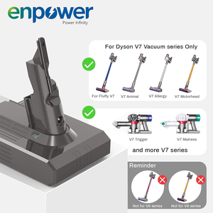 Batería de Repuesto <span class=keywords><strong>V7</strong></span> <span class=keywords><strong>para</strong></span> <span class=keywords><strong>Dyson</strong></span> <span class=keywords><strong>V7</strong></span> Motorhead, <span class=keywords><strong>V7</strong></span> Animal, <span class=keywords><strong>V7</strong></span> Absolute, <span class=keywords><strong>V7</strong></span> Trigger, <span class=keywords><strong>V7</strong></span> Extra, <span class=keywords><strong>V7</strong></span> Mattress - Product Image 6