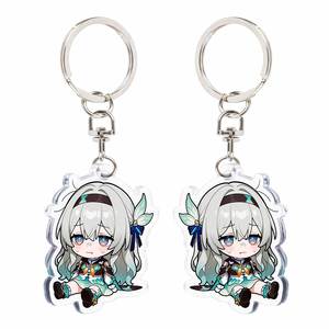 Acrylic <b>Keychain</b> Custom-made <b>Anime</b> Cartoon 2D Fridge Magnet Custom-made Double-sided Glue-hanging Piece Cultural Product - Product Image 2