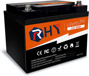 Batería LiFePO4 de litio para barco, motor marino, curricán, Camping, más de 4000 ciclos, 12V, 24V, 48V/50Ah, 100Ah, 200Ah - Product Image 1