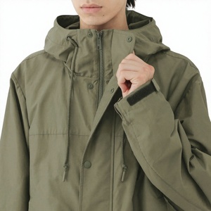 Veste de ski d'hiver pour homme, imperméable 10 000 mm, coupe-vent, fermeture éclair, isolation en polaire, extérieur en nylon/coton, pour les sports de plein air - Product Image 6