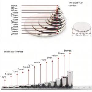 Aimants N30 N35 N42 N48 N50 N52, aimant néodyme, aimant permanent Ndfeb, aimant rond, aimant industriel, <span class=keywords><strong>soudage</strong></span>, découpe, pliage - Product Image 3