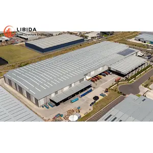 Edificio de construcción de metal de alta calidad de China para la venta Diseño de edificios de fábrica Talleres y fábricas Almacén prefabricado