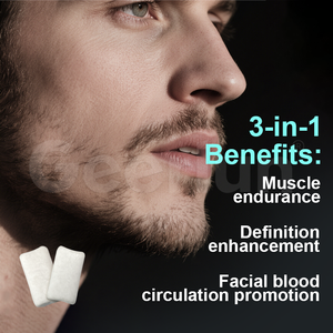 OEM <span class=keywords><strong>Chewing</strong></span>-<span class=keywords><strong>gum</strong></span> sans sucre ultra-dur pour fitness facial et musculation des mâchoires, 15 fois plus dur, pour les muscles <span class=keywords><strong>du</strong></span> <span class=keywords><strong>visage</strong></span> et de la mâchoire - Product Image 3