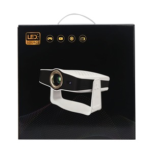 500 Lumens Android 14 Portable <b>Projector</b> 1080P LCD Home Theater <b>Projector</b> with Built-in <b>Speakers</b> - Product Image 2