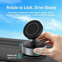 Support de chargeur de voiture sans fil magnétique 25W 15W, charge rapide, rotation à 360 degrés, support de téléphone de voiture, chargeur sans fil pour iPhone Samsung