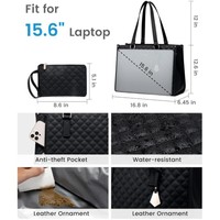 Bolsas Térmicas para Almuerzo 2 en 1 con Logotipo Personalizado, Bolsa para Portátil de 15.6 Pulgadas para Hombre, Bolsa de Trabajo Acolchada, Bolsa Térmica Grande para Mujer