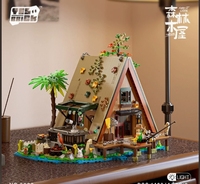 Puzzle de la maison en bois Deep Wood House Street View pour garçons et filles, jouets pour enfants, objets de bureau pour cadeaux de vacances, microparticules