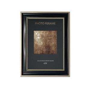 Manufacturers Provide Rustic Picture Photo Frame European Retro Solid Wood Stand Photo Frame - Product Image 1