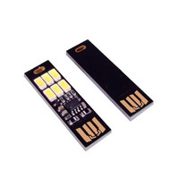 Portable Mini 5730 USB 6 lumière LED 5V capteur tactile Dimmable veilleuse pour batterie externe ordinateur portable livre lecture lampe de Table