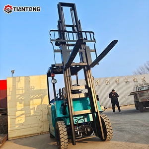 Best verkochte 2 ton volledig elektrische heftruck met lithium-ion batterij voor het laden van vracht in fabrieken binnenshuis - Product Image 5