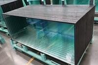 Panneaux isolants en verre double vitrage (IGU) à rupture de pont thermique pour murs-rideaux industriels de supermarchés en aluminium écologique