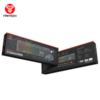 Fantech Set Kombo Keyboard Mekanis, Set Kombo Keyboard dan Mouse MVP862 untuk Pemain Game Pc dengan Perangkat Lunak
