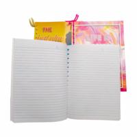 Cuaderno de hilo cosido al por mayor, A5, 80 hojas rayadas, cuaderno de ejercicios con cubierta suave impresa a color, cuaderno de escritura para estudiantes escolares